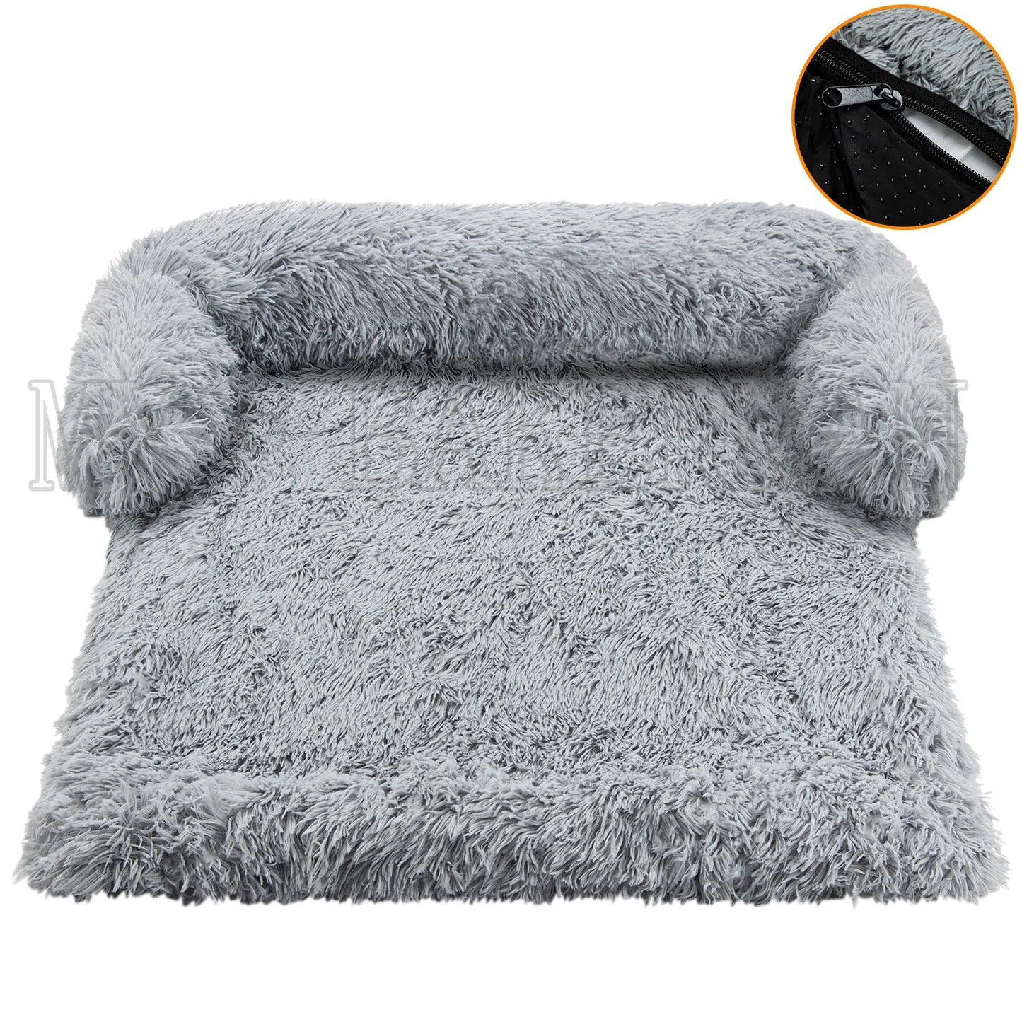 Washable Blanket Sofa Cover Large Dog Bed Sofa Plush Dog Pet House Sofa Cushion Plush Warm Kennel Pet Cat Puppy Cushion. Winter