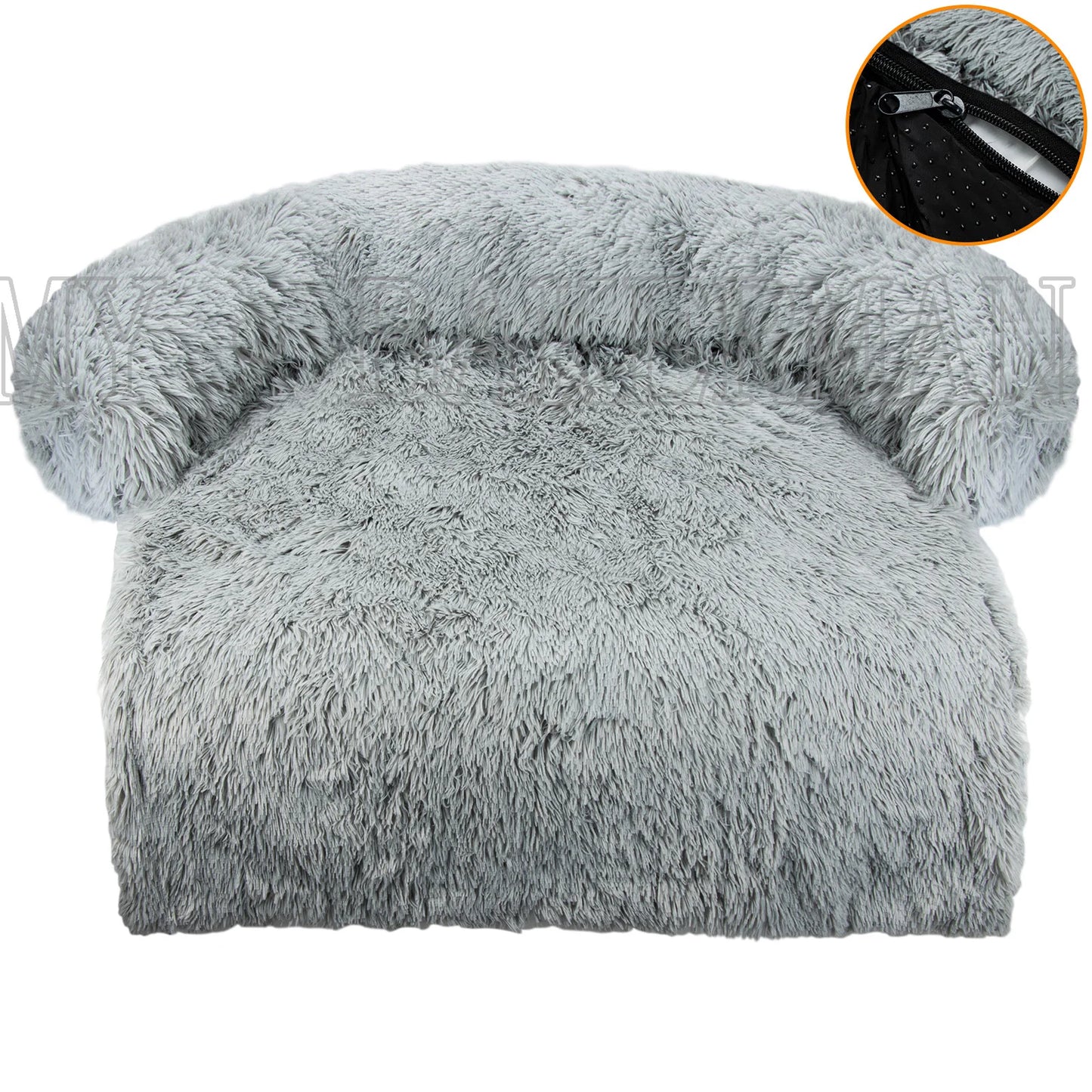 Washable Blanket Sofa Cover Large Dog Bed Sofa Plush Dog Pet House Sofa Cushion Plush Warm Kennel Pet Cat Puppy Cushion. Winter