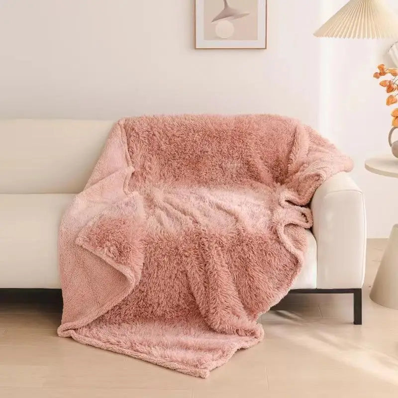 Waterproof Pet Blanket Liquid Pee Proof Dogs Blankets For Sofa Bed Couch Shaggy Large Size Reversible Furniture Protector Cover