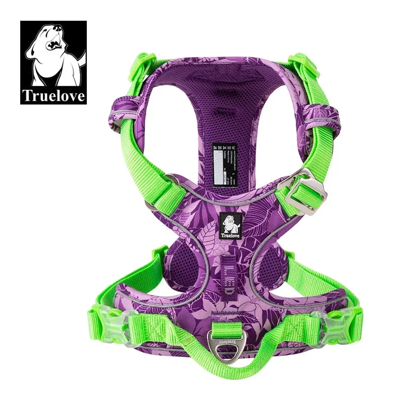 Pet Explosion-proof Dog Harness Camouflage Reflective Nylon Special Edition and Upgrade Version Easy to Adjust