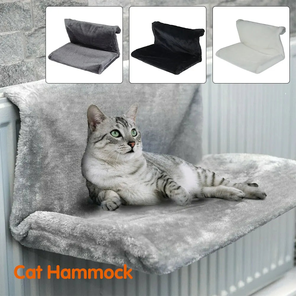 Hanging Cat Bed Removable Cat Hammock Pet Luxury Radiator Beds Nest With Strong Durable  Warm Basket Cat Accessories Pet Supplies