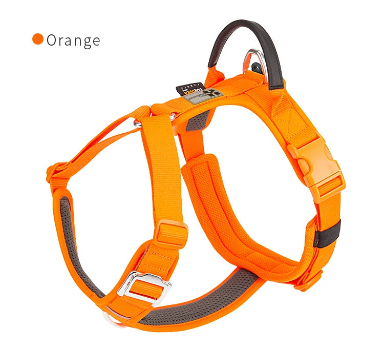 Pet Harness No Pull Nylon Reflective Dog Harness Adjustable Comfortable Control Walking Running Accessories
