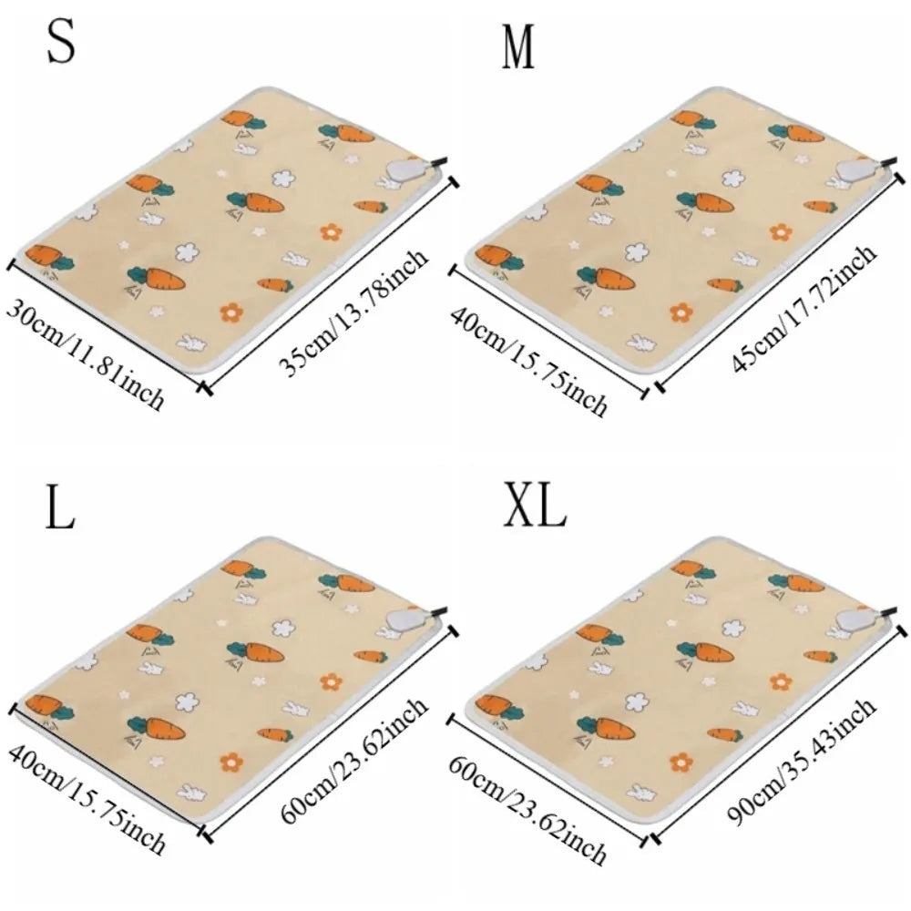 Bite Proof Pet Electric Blanket Waterproof Anti-scratch  Cozy Safe Dog Electric Mattress Cat Heating Pad For Cats and Dogs