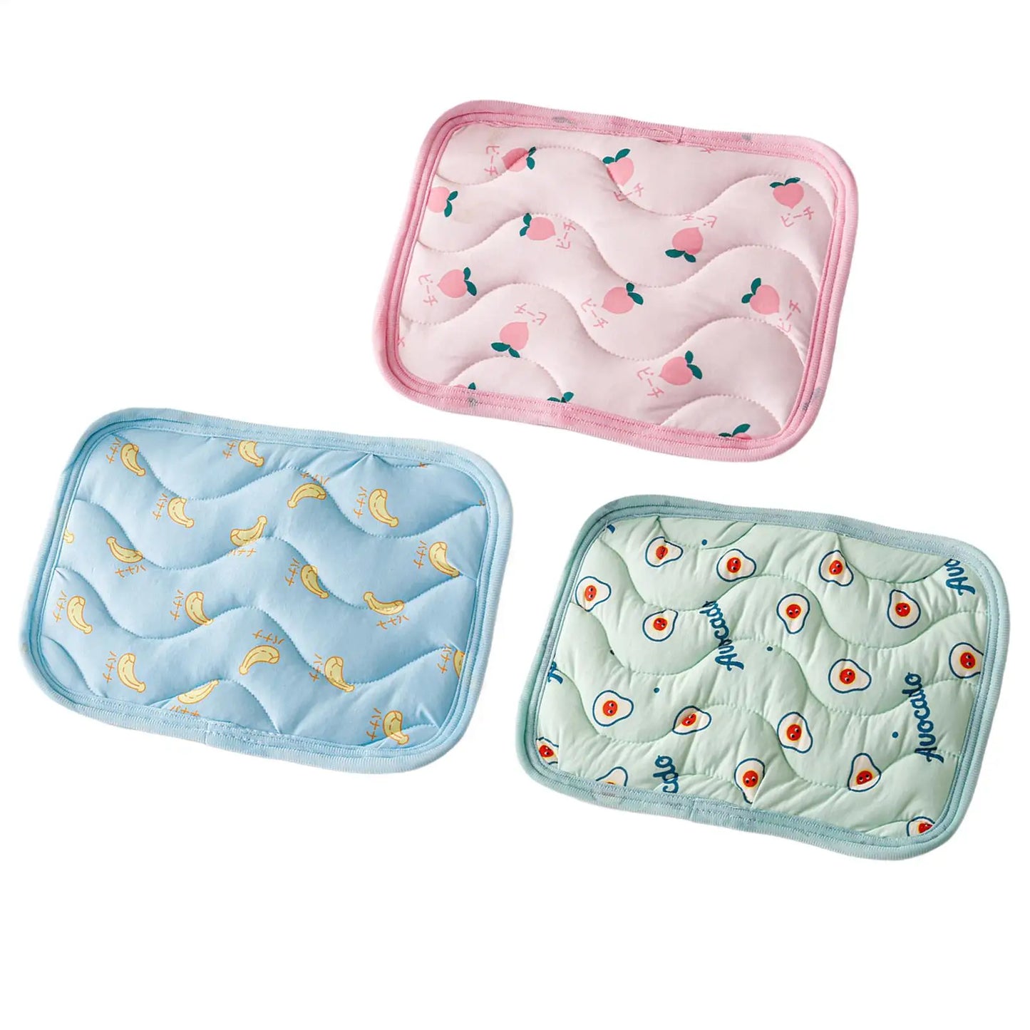 Cat Dog Ice silk guinea pig cooling mat Summer cooling mat Pet Cold Bed Pet Cooling Blanket Washable Small Animals Sleeping Bed