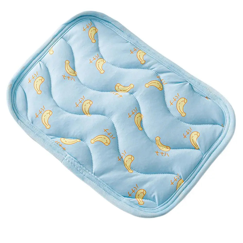 Cat Dog Ice silk guinea pig cooling mat Summer cooling mat Pet Cold Bed Pet Cooling Blanket Washable Small Animals Sleeping Bed